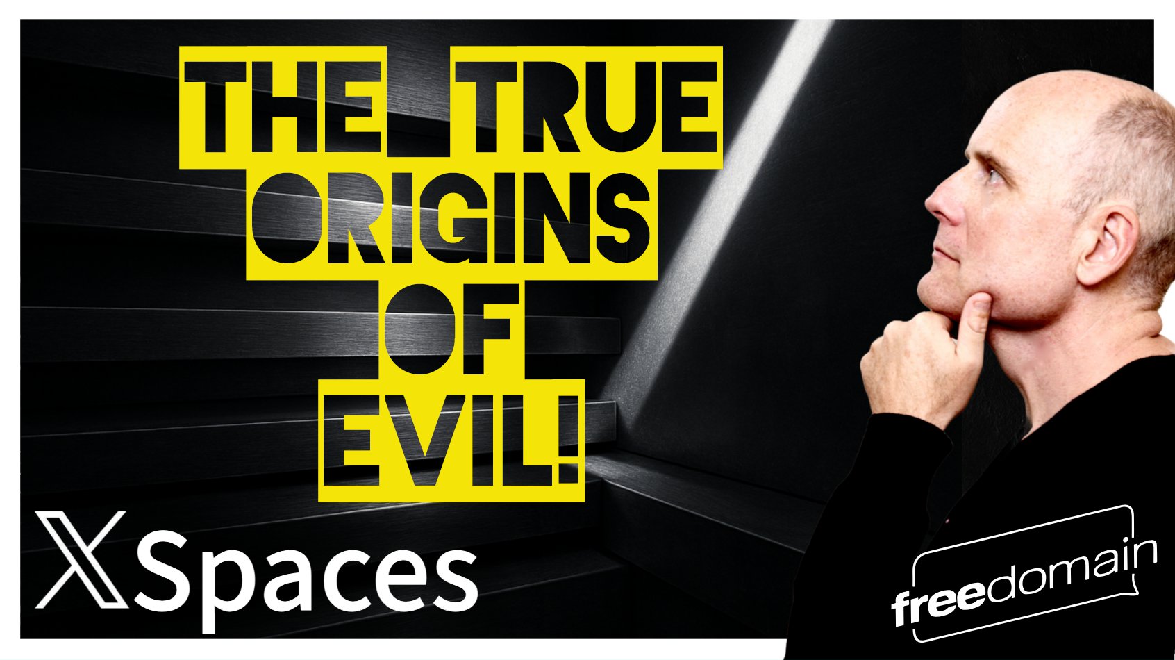 6049 The TRUE Origins of Evil! Twitter/X Space