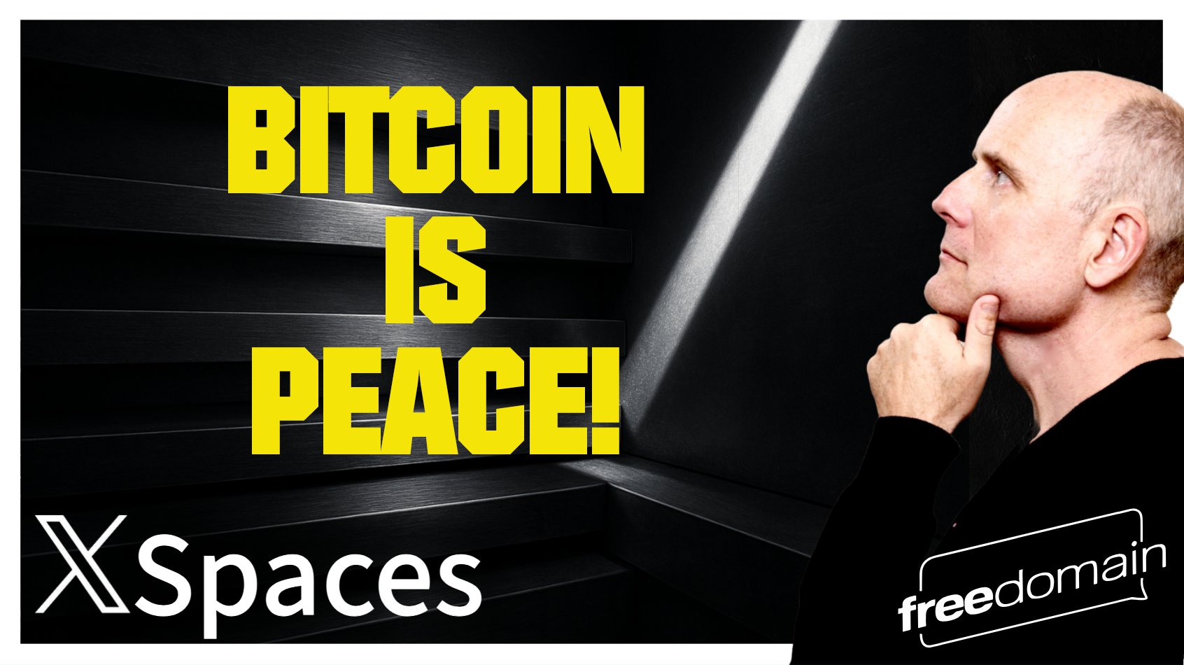 6063 BITCOIN IS PEACE! Twitter/X Space