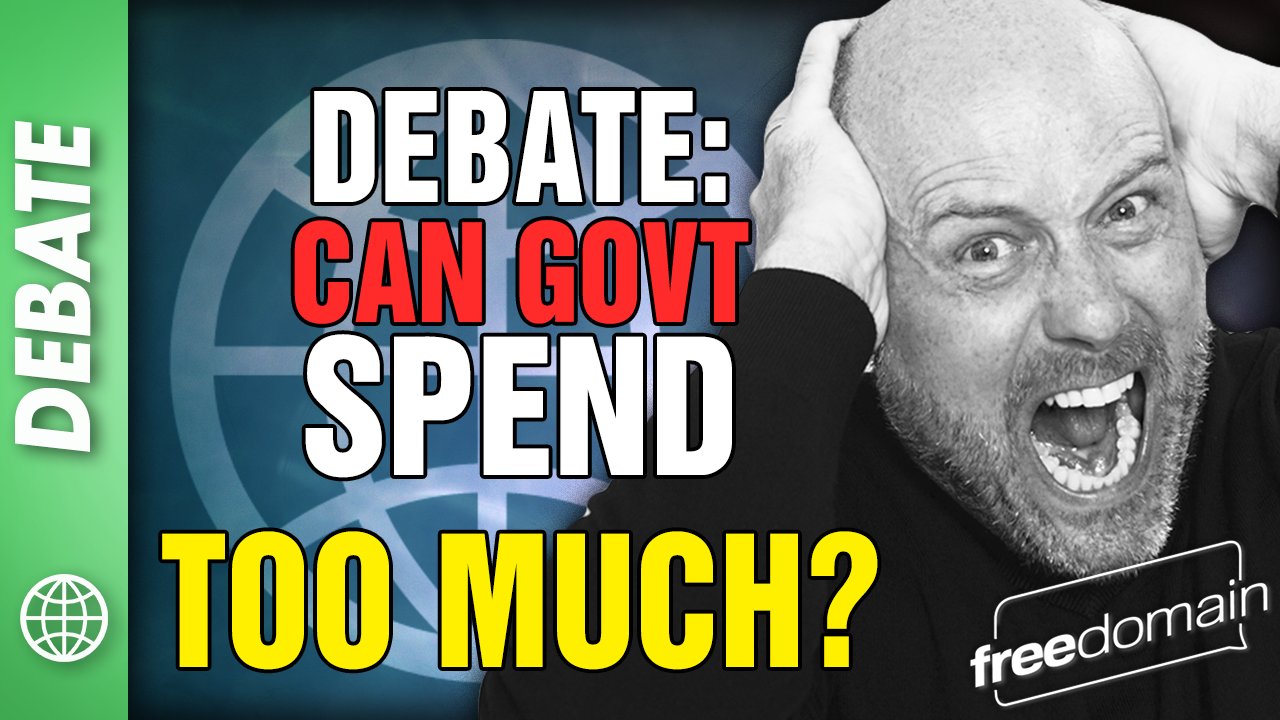 6120 HOW CAN WE AFFORD THE BOOMERS? The Freedomain MMT Debate...