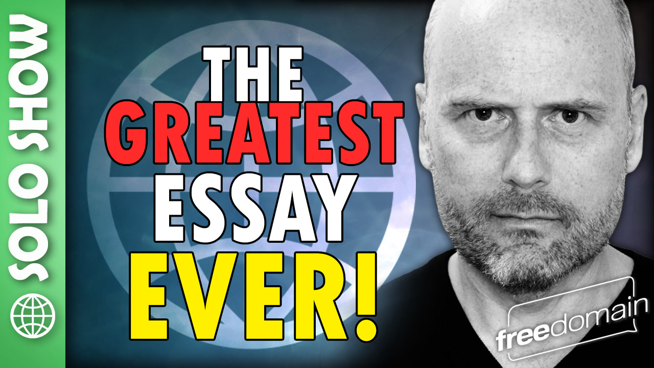 6277 The Greatest Essay in the History of Philosophy!