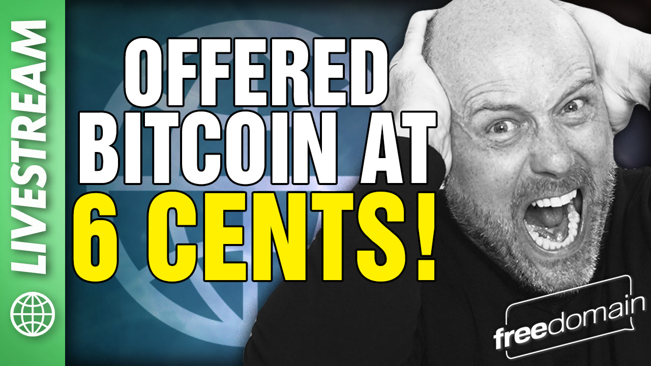 6311 Offered Bitcoin at 6 CENTS! X Space