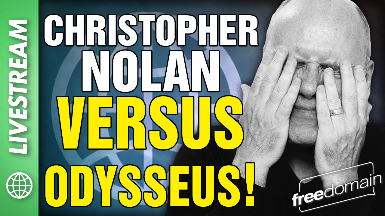 6454 Christopher Nolan vs ODYSSEUS! Twitter/X Livestream