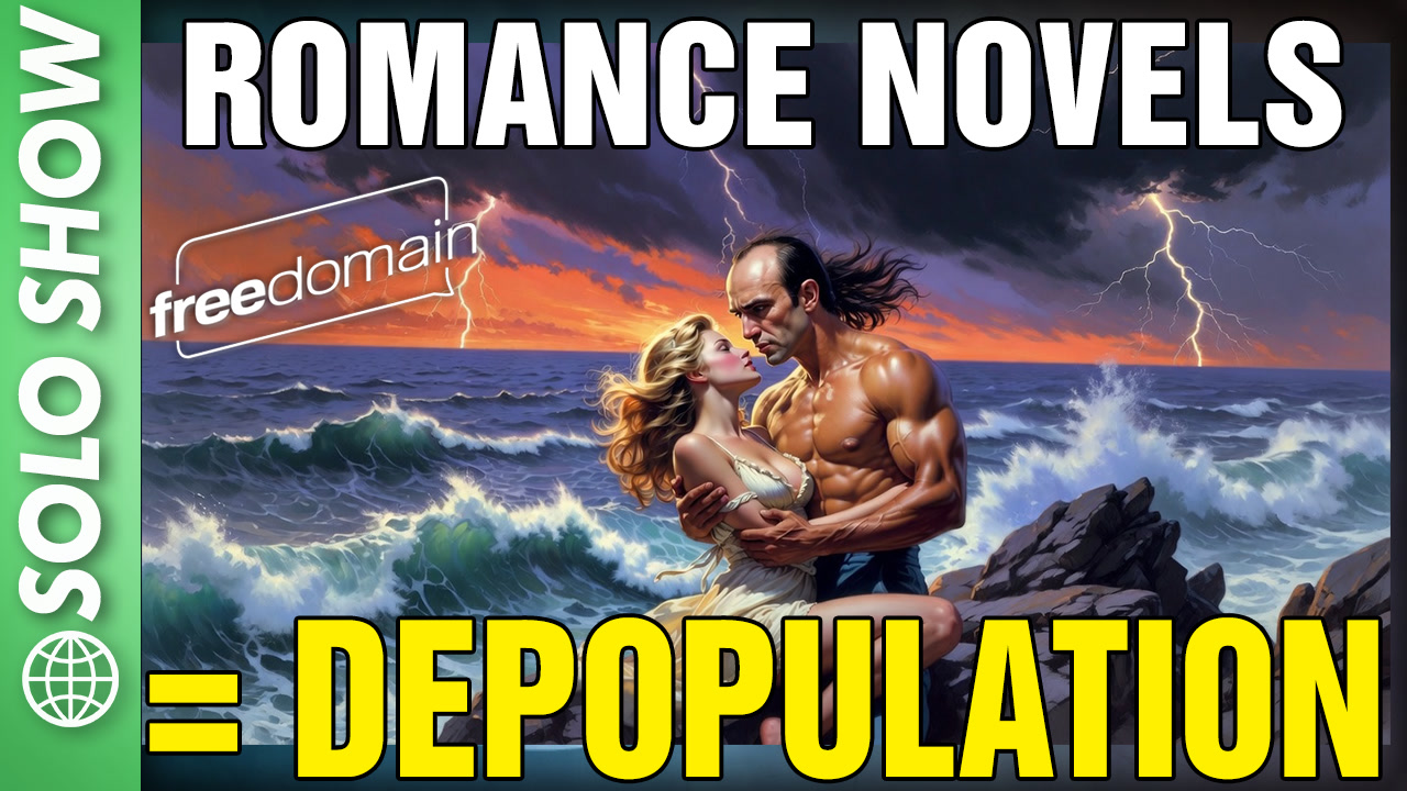 6467 Romance Novels = DEPOPULATION!