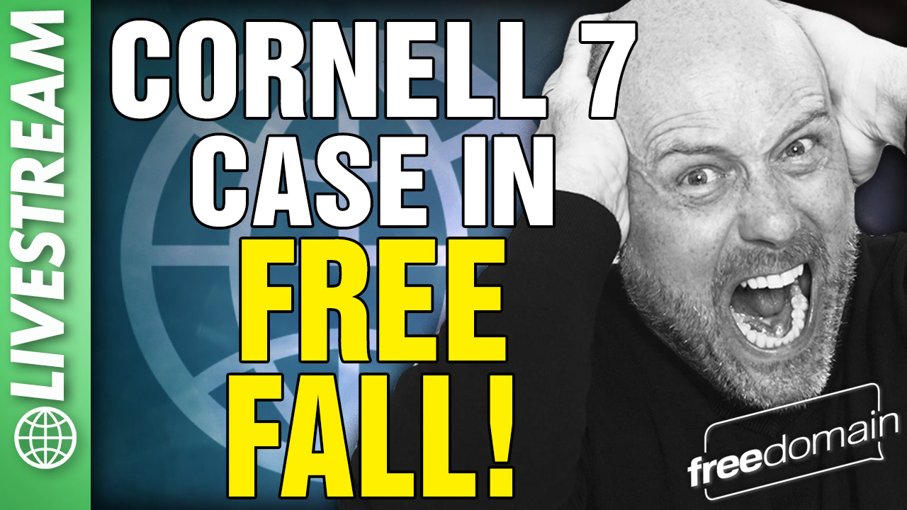 6549 Cornell 7 Case in FREE FALL! Freedomain Livestream